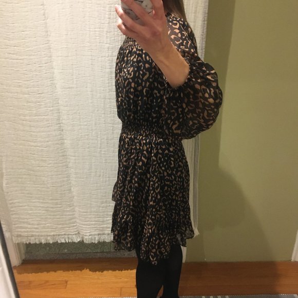 Fate abstract print ruffle dress - Picture 7 of 8